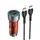 Адаптер автомобильный HOCO Type-C to Type-C cable Sprinter dual port car charger NZ8 |1USB/1Type-C, QC/PD, 43W/3A|