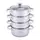 Пароварка 3-х рівнева Kamille KM-5836 18х27 см