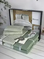 Morven сатиновое постельное белье. Евро размер. Romeo home Турция.