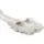 Патч-корд PowerPlant Cat5E UTP 1м, білий