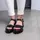 Женские босоножки Fashion Piper 3630 41 размер 25,5 см Черный