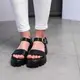 Женские босоножки Fashion Piper 3630 41 размер 25,5 см Черный