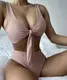 Купальник женский раздельный 5041-beige-L бежевый