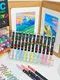 Акриловые маркеры GuangNa Brush GN-8101 с мягкой кисточкой 100 шт.
