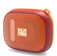 Колонка портативная Bluetooth T&G TG394 red красная