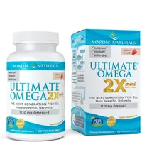 Жирные кислоты Nordic Naturals Ultimate Omega 2X, 60 мини капсул
