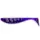 Wizzle Shad 3" (8pcs.), #060 - Dark Violet/Peacock & Silver