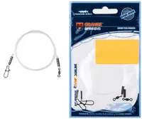 Поводок Ukrspin Orange SFS 50см 14кг(30lb)/0.6мм (2шт/уп) (1590-01-70)