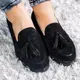 Лоферы женские Fashion Umgow 3015 38 размер 24,5 см Черный