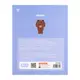 Дневник школьный твердый YES Line Friends Brown 911704 40 листов