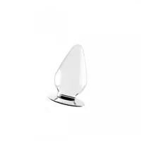 Анальна пробка конічної форми 4.5'' Flawless Clear Anal Plug, Clear