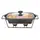 Мармит керамический Kamille KM-6420 30 см 1.1 л черный