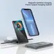 Зарядка Qi 4in1 Transparent magnetic wireless charger T05 |Phone/Watch/Earphones, 15W Max|