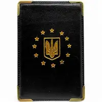Обкладинка для карт (ID паспорт, пропуск, студентський), чорний