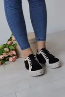 Кроссовки женские Fashion Lovelace 3205 36 размер 23,5 см Черный