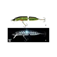 Воблер Jaxon HS Pike Flat UV 2 секц 10cm колір P, 10g 0,5-1,6m плав.