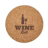 Подставка сервировочная Mazhura Wine List MZ-731430 9.5 см бежевая