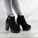 Ботильоны женские Fashion Hambone 2366 41 размер 26 см Черный