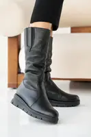 Женские ботинки кожаные зимние черные Emirro 71 (41)