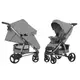 Прогулочная коляска CARRELLO Vista CRL-8505 Steel Gray