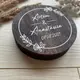 Коробка с именами для колец на свадьбу, коробочка для обручальных колец на роспись, подставка под кольца