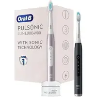 Набор зубных щеток Braun Oral-B PulsoniС Slim Luxe 4900-S411-526-3H 2 шт