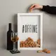 Рамка копилка "#offine" для пробок, Белый, английский