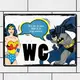 Табличка металлическая WC 26х18,5 см (MET_20J010_WH)