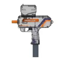 Автомат Shooting Elite подсветки, мягкие шары, орбизы, аккумулятор 7,4V, магазин, очки. Multicolor (149369)