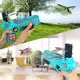 Детский игрушечный пистолет с самолетиками Air Battle катапульта с летающими самолетами (AB-1). Цвет: синий