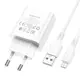 Адаптер сетевой BOROFONE Micro USB Cable Aspirer single port charger set BA74A |1USB, 2.1A|