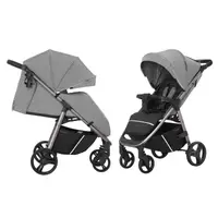 Прогулочная коляска CARRELLO Bravo CRL-8512/1 Metal Grey серый металлик