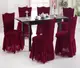 Чехол на стул с юбкой Бордовый Home Collection Evibu Турция 50110