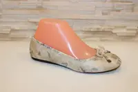 Балетки женские бежевые Т639 41