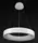 Люстра светодиодная подвесная LED светильник для квартиры на потолок лэд с пультом 27581 Белый 25-90х45х45 см.