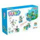 Конструктор детский Build&Play 5 в 1 с мотором 109 элементов J-7783