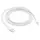 Кабель для Apple/Iphone/Ipad Usb to Lightining Foxconn, 1 м, 3 А, White БЕЗ КОРОБКИ