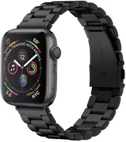 Металевий ремінець Spigen Modern Fit для Apple Watch (42 / 44 / 45 / 49 MM) Чорний (062MP25403)