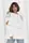 Кофта женская oversize с вырезами на плечах - молочный цвет, ONE SIZE (есть размеры)