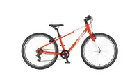 Велосипед KTM WILD CROSS 24" рама 35, оранжевый (белый), 2022