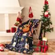 Плед флисовый Dushka Home Merry Christmas 8 21477 200х230 см
