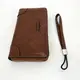 Кошелек кожаный мужской Baellerry leather brown Цвет коричневый