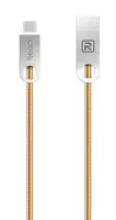 Type-C кабель Vajra RCT-C100, 1m gold Recci CC320032