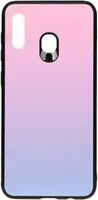 Чехол-накладка TOTO Gradient Glass Case Samsung Galaxy A20/A30 Pink