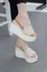 Шлепанцы женские Fashion Idjie 2720 40 размер 25,5 см Бежевый