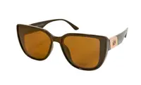 Женские солнцезащитные очки polarized, коричневые P339-2