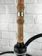 Кальян из нержавеющей стали с декоративным мундштуком из дерева, 2x2 Hookah V1.1 - Brown (коричневый)