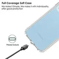Силіконовий чохол для Samsung Galaxy S20 Ultra - Прозорий (із заглушками)
