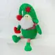 Мягкая игрушка Kidsqo гномик Санта с сердцем 32см зелёно-красный (KD625)