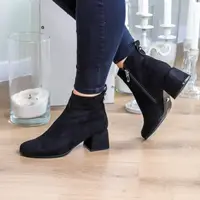 Ботильйони жіночі Fashion Crow 3243 37 розмір 24 см Чорний